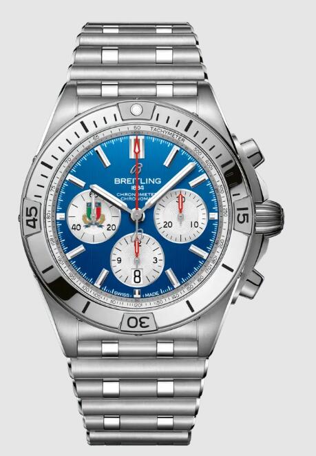 Breitling Chronomat B01 42 Six Nations Italy Replica Watch AB0134A41C1A1
